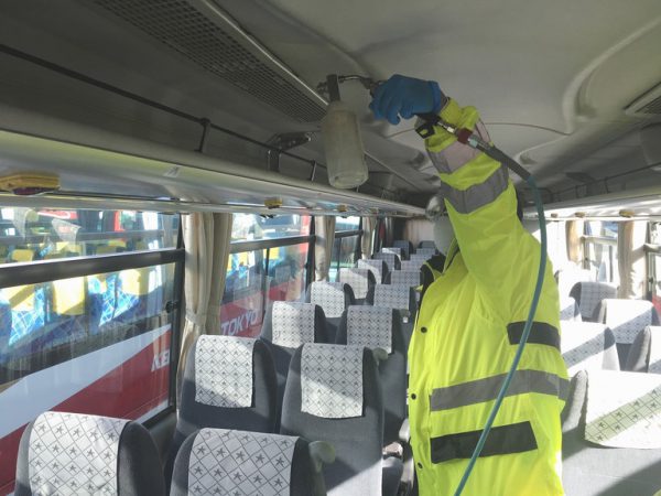 高速バス 観光バス車内への抗ウイルス 抗菌加工実施について 西東京バス株式会社