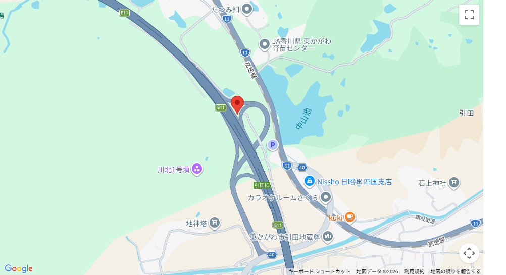 高速引田バスのりばはこちら